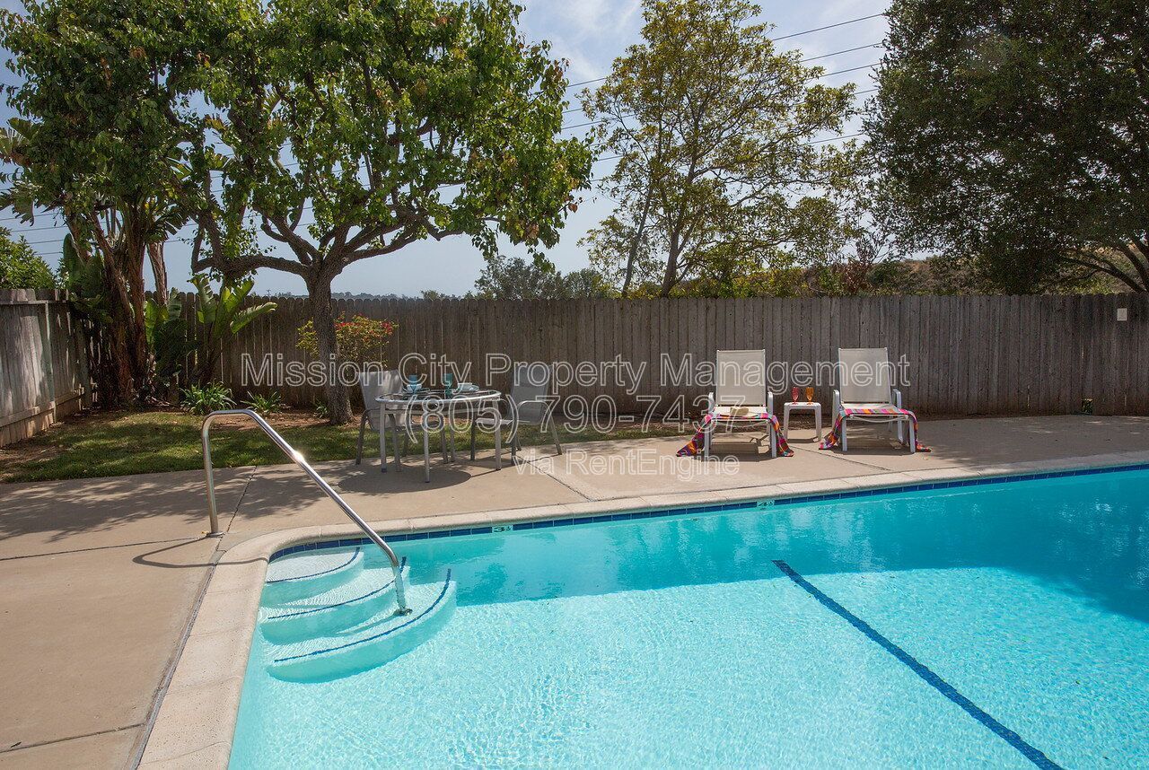 Quiet Cul-de-Sac Retreat with Mountain Views | 2BD/2BA + Pool in Santa Barbara property image